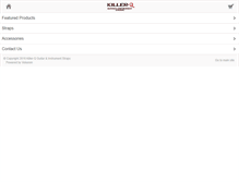 Tablet Screenshot of killer-q.com